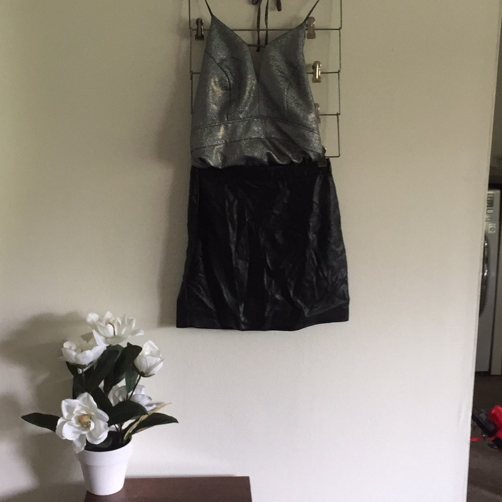 Express metallic halter top. NWOT/never worn.